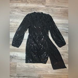 Black sparkly dress
